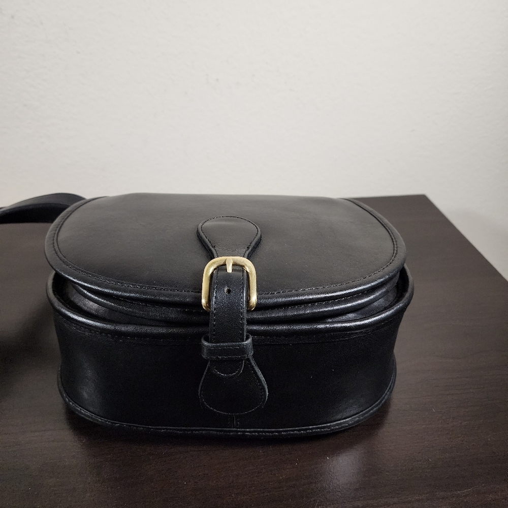 SOLD Vintage Coach Saddle Bag #9851 - Picture 10 of 14